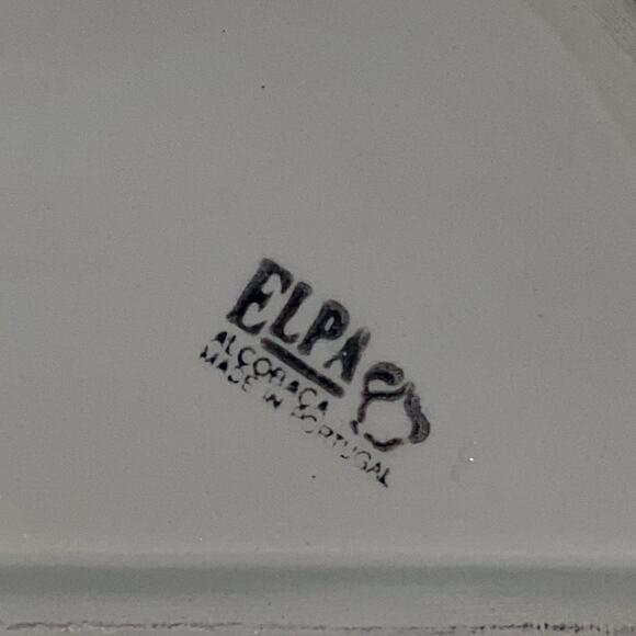 ELPA Alcobaca Corn Cob Harvest Summer Serving Platter Portugal 15" Handpainted - Picture 5 of 8